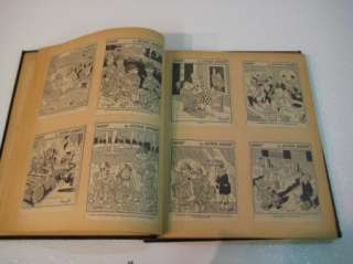 Vintage Hubert Comic Strips in Antique Scrapbook~ WWII Memorabilia 