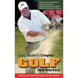  Golf Desk Reference Instant Access to Instruction, Games, and Rules 
