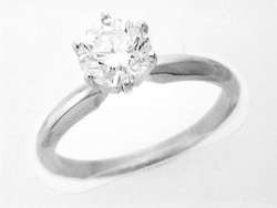 31CT Round Diamond I SI1 EGL Platinum Engagement Ring  