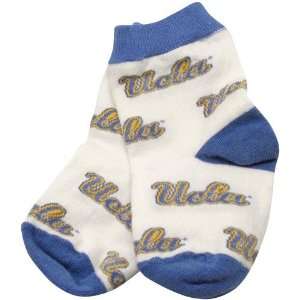   : NCAA UCLA Bruins Infant White Allover Crew Socks: Sports & Outdoors
