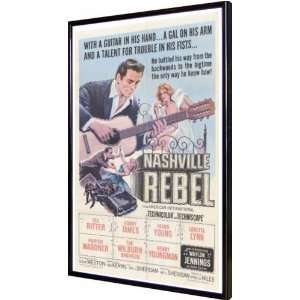  Nashville Rebel 11x17 Framed Poster Home & Garden