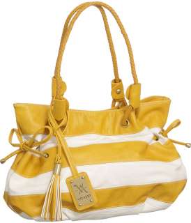 Mustard Yellow and White Oversized/Large/Big St Croix Tote Designer 