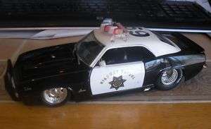 24 Scratch & Dent 1969 CHEVROLET CAMARO POLICE CAR  