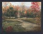 AUTUMN AT THE OLIVERS,LANDSC​APE,FRAMED PRINT, BY GLYNDA TURLEY