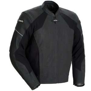   Cortech Mens Piuma Flat Black Leather Jacket   Size  2XL Automotive