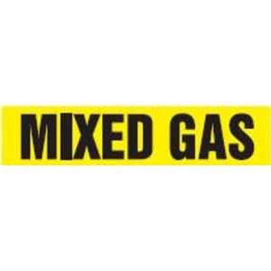  MIXED GAS   Self Stick Pipe Markers   outside diameter 3/4 