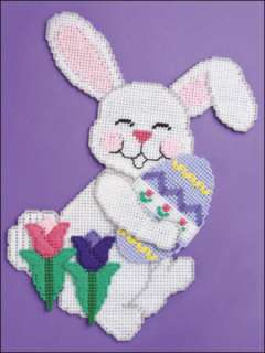 Easter Plastic Canvas Patterns Tissue Cover Bunny Cross  