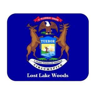  US State Flag   Lost Lake Woods, Michigan (MI) Mouse Pad 