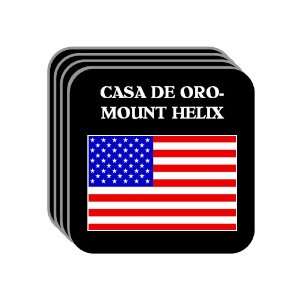  US Flag   Casa de Oro Mount Helix, California (CA) Set of 