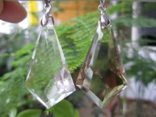 Clear Nature quartz crystal+ Smokey Quartz pendulum  