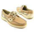 SPERRY TOP SIDER Womens Bluefish 2 Eye Brown Flats & Oxfords 