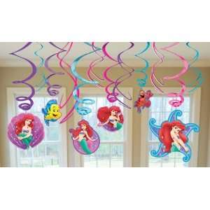  Little Mermaid Swirl Decorations Toys & Games