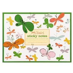  Happy Butterfly Day Sticky Notes by Galison Office 
