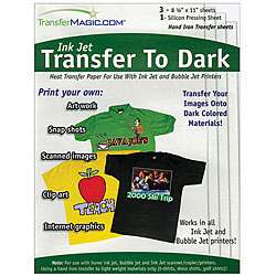 Ink Jet Dark Fabric Transfer Paper  