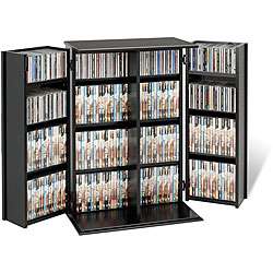 Broadway Locking DVD/CD Media Storage Cabinet  Overstock