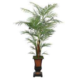 Laura Ashley 7 foot Artificial Areca Palm Tree  Overstock