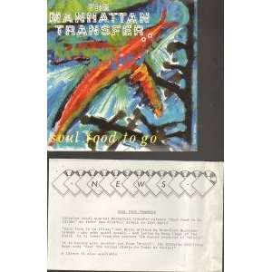   TO GO 7 INCH (7 VINYL 45) UK ATLANTIC 1988: MANHATTAN TRANSFER: Music