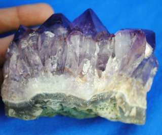 Violet Purple Amethyst Geode Crystal Mineral Gem 2lb Quartz  