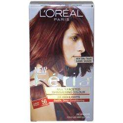   Oreal Feria Multi faceted #56 Auburn Brown Hair Color  