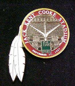 Jack Kent Cooke Redskins Stadium 1997 Lapel Pin Tac  