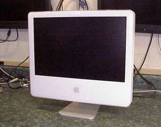 Apple iMac G5 20 Desktop   M9824LL/A 2 GHz Power PC non working parts 