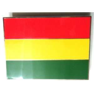  Bolivia Flag Belt Buckle (Brand New) 