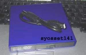 External USB Blue CD DVD Player Drive Acer Aspire One  