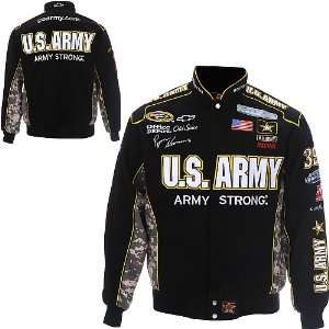 JH Design Ryan Newman U.S. Army Black Twill Uniform Jacket  