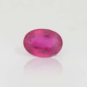  Ruby Oval Facet 0.92 ct Gemstone: Jewelry