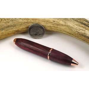  PurpleHeart Bullet Pen With a Copper Finish Office 