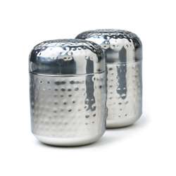 Stainless Steel Salt and Pepper Set  Overstock