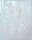 MICKEY MOUSE MINNIE DONALD BITE SIZE CANDY MOLD MOLDS  