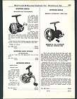 1956 ad heddon automatic spin pal fishing reel shakespeare wonderspin