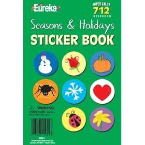  Eureka Seasons and Holidays Sticker Book Toys & Games