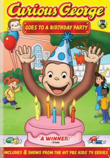 Curious George: Goes to a Birthday Party (DVD)  Overstock