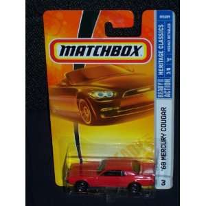 Matchbox 2008 Heritage Classics #3 68 Mercury Cougar Red 3 of 8  Toys 