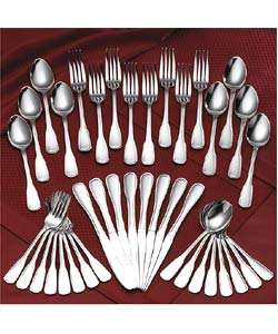 Rogers 18/0 Stainless 45 piece Old Boston Flatware  