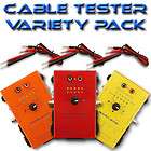 Pack CABLE TESTER XLR, Speakon, 1/4 TRS/TS, MIDI RCA