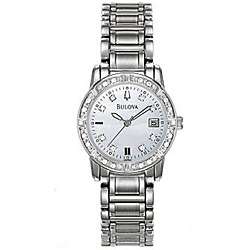 Bulova Womens Maestro Diamond Accented Watch  