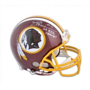   Redskins, Authentic Riddell Helmet, Super Bowl XVII Champs Inscription
