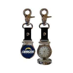 San Diego Chargers Clip On Watch   NFL Football Fan Shop Accessories 