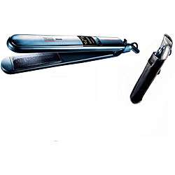   Thermal Creations 1 inch Digital Flat Iron + Heat Resistant Pouch