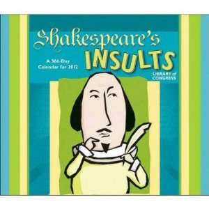  Shakespeares Insults 2012 Boxed Calendar: Office Products
