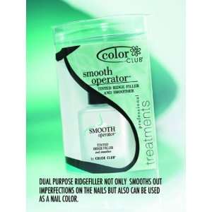 Color Club Smooth Operator Tinted Ridge Filler And Smoother 1/2oz