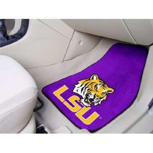 NCAA Louisiana State University LSU Tigers 2 Piece Jet Printed Floor 