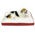 Ozzie Medium Deep Red Orthopedic Dog Bed Today 