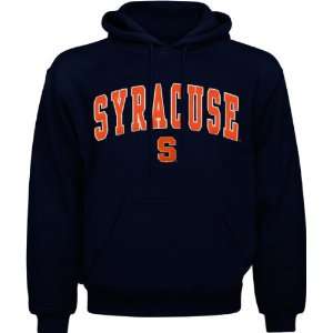  Syracuse Orange Navy Mascot One Tackle Twill Hooded 
