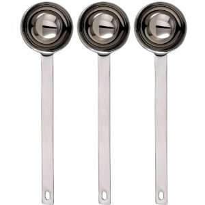 Espresso Supply 903733 2 Tbl Coffee Measure, Stainless Steel, Set of 3 