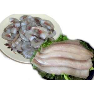lbs. Flounder Fillets and 2 lbs. Jumbo Shrimp  Grocery 