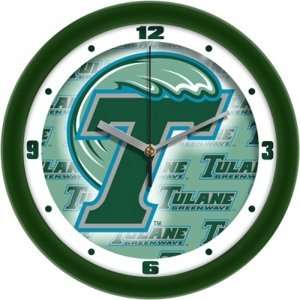 Tulane Green Wave NCAA Dimension Wall Clock  Sports 